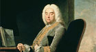 Full-length portrait of Handel by Thomas Hudson (1756)