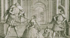 Farinelli, Cuzzoni and Senesino in Handel's opera Flavio, c.1728