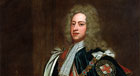 King George II, for whose coronation in 1727 Handel composed four anthems including Zadok the Priest and The King Shall Rejoice
