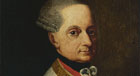 Prince Nikolaus Esterházy, Haydn's employer, who built the palace at Esterháza where Haydn composed his 'Farewell' Symphony