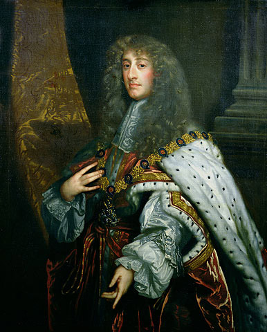 James II, Purcell's employer. Painted by an artist from the school of Peter Lely