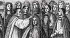 The coronation of James II in 1685 for which Purcell composed the anthem 'I was glad'