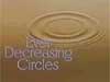 Clever decreasing circles title sequence.