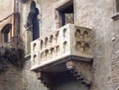 The Romeo & Juliet balcony