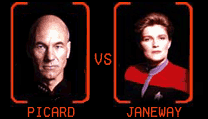 Picard vs Janeway