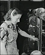 Woman mill worker