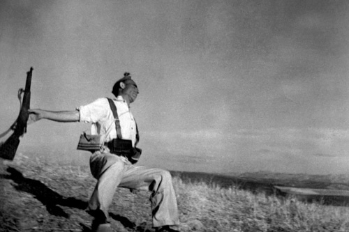 Loyalist Militiaman at the Moment of Death, 1936 Robert Capa