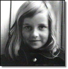 Diana as a child