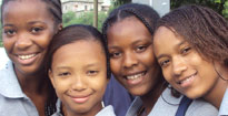Fulgencio Tavares High School pupils in Cape Verde