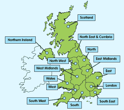 World  on Bbc   World Class   Twinning Map