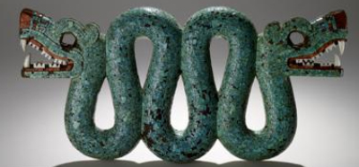 Double-headed serpent image copyright Trustees of the British Museum