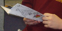 Picture of Christmas cards from Zimbabwean school